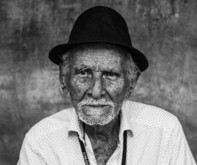 Portrait-of-an-Elderly-Man-in-Black-and-White