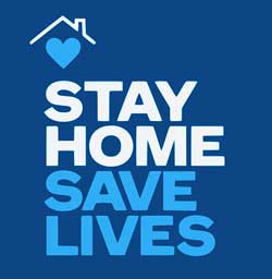 stay home save lives