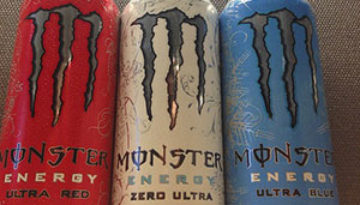 Monster energy drinks