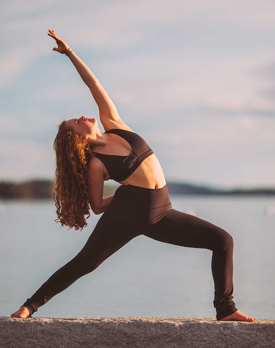 Woman doing Yoga