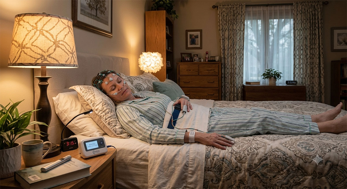 sleep study at home