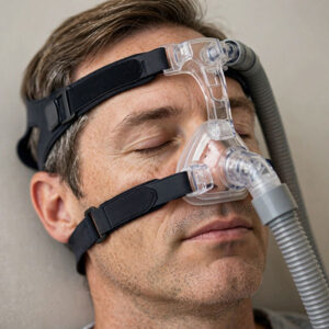 sleeping with CPAP