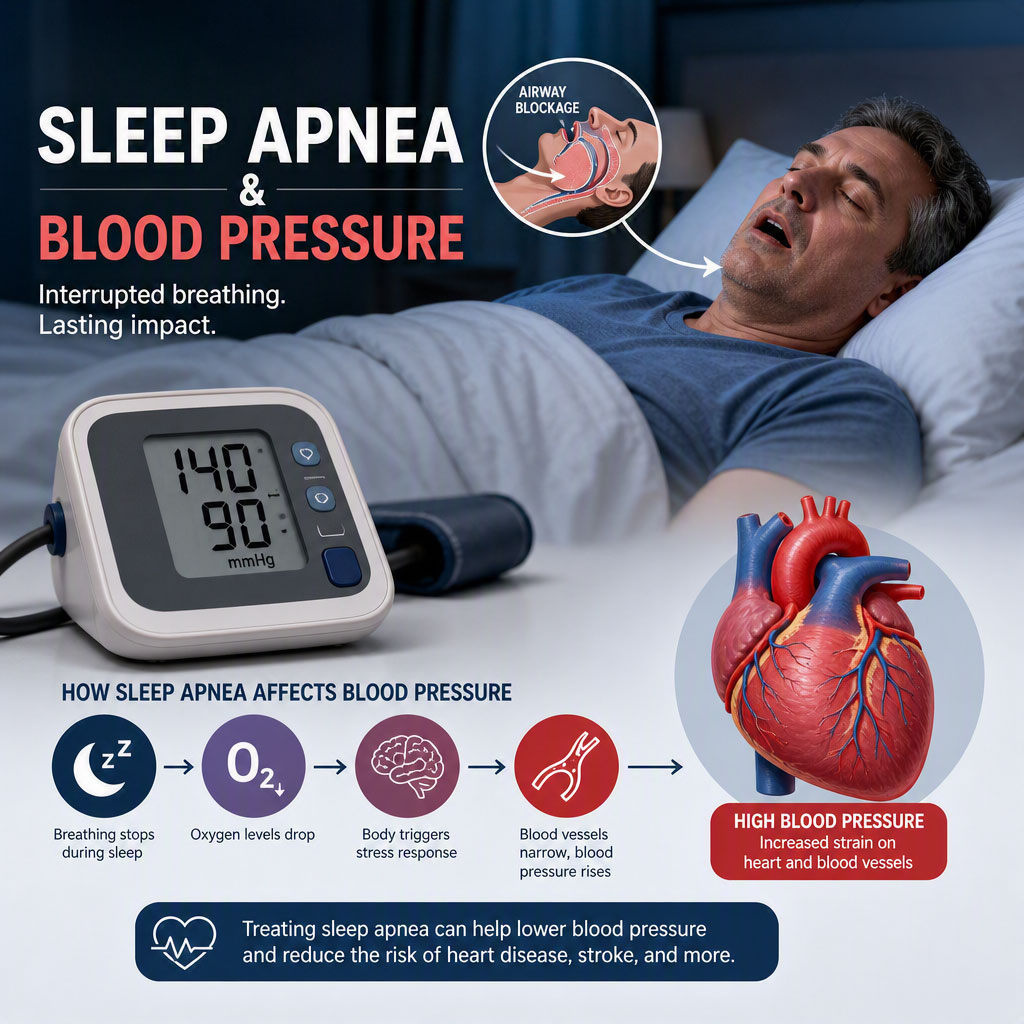sleep apnea and blood pressure