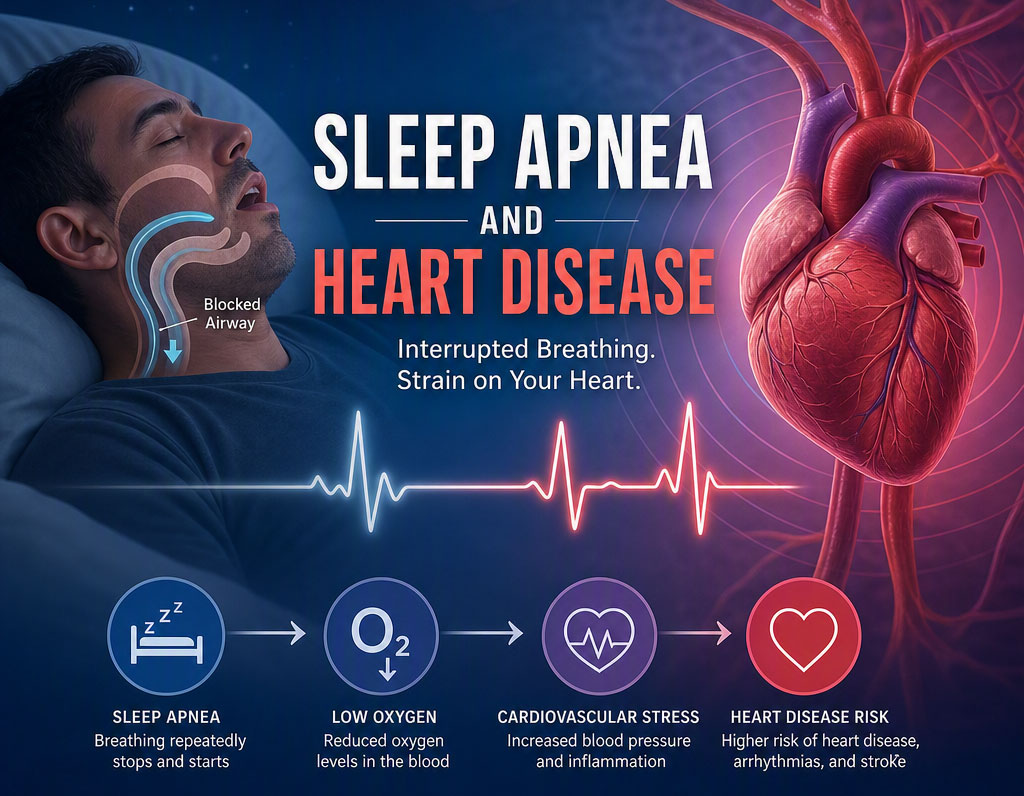 sleep apnea and heart disease